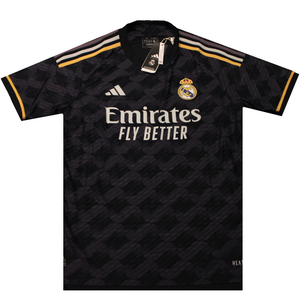 Real Madrid 2023-2024 Away Authentic Heat.Rdy Football Shirt