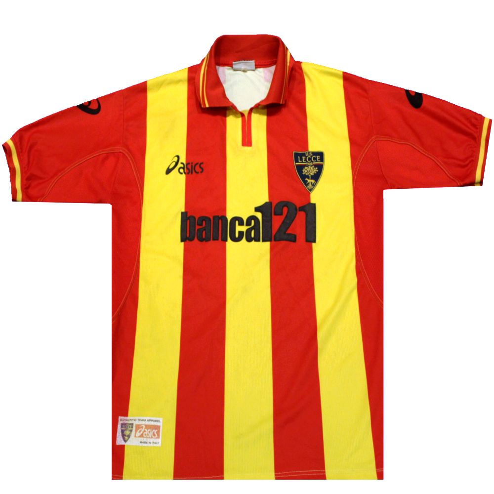 Lecce 2001-2002 Home Football Shirt 