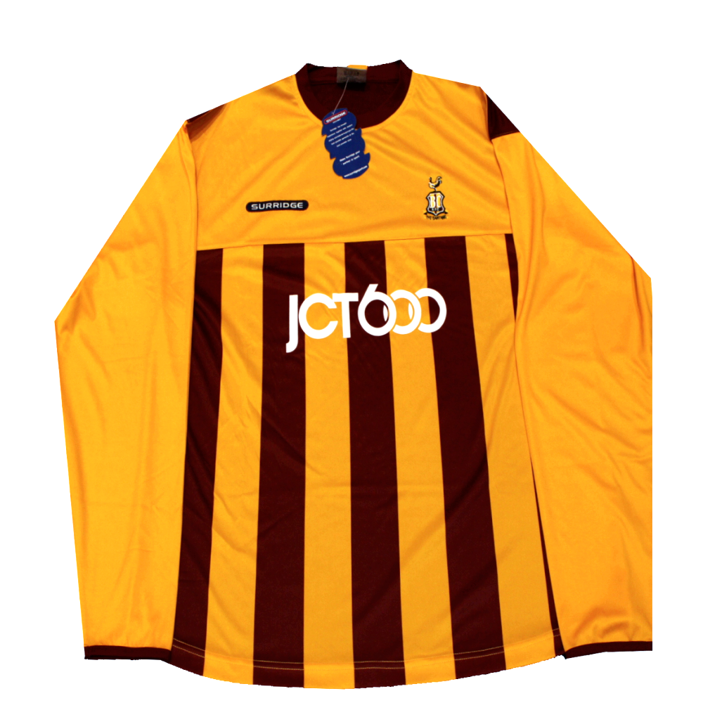 Bradford City 2005-2006 Home Football Shirt 