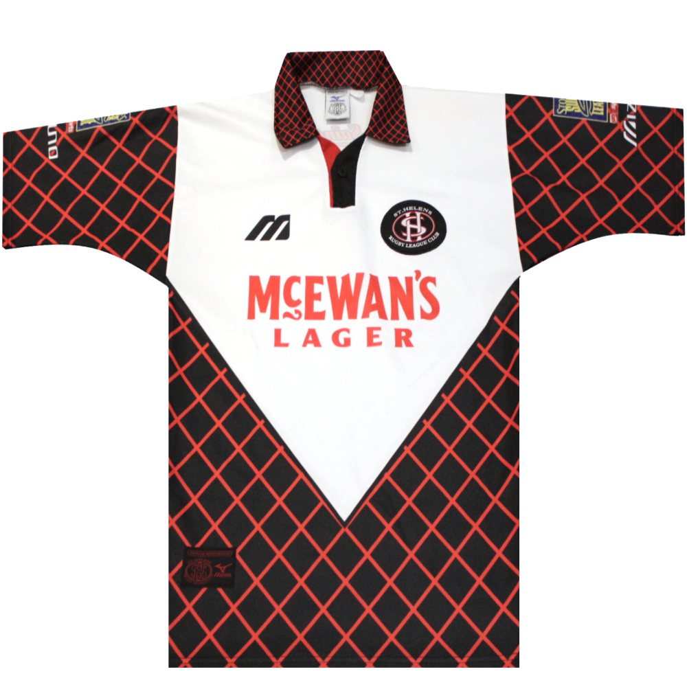 St Helens 1998-1999 Rugby League Shirt 