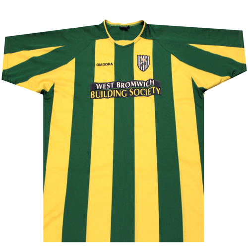 West Bromwich Albion 2003-2004 Away Football Shirt 