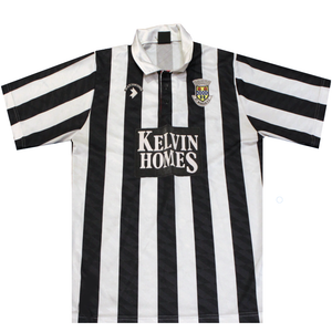 St Mirren 1989-1990 Home Football Shirt
