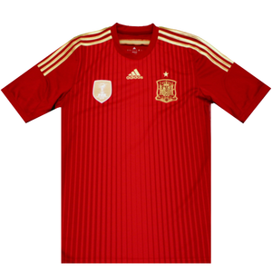 Spain 2014-2015 Home Football Shirt