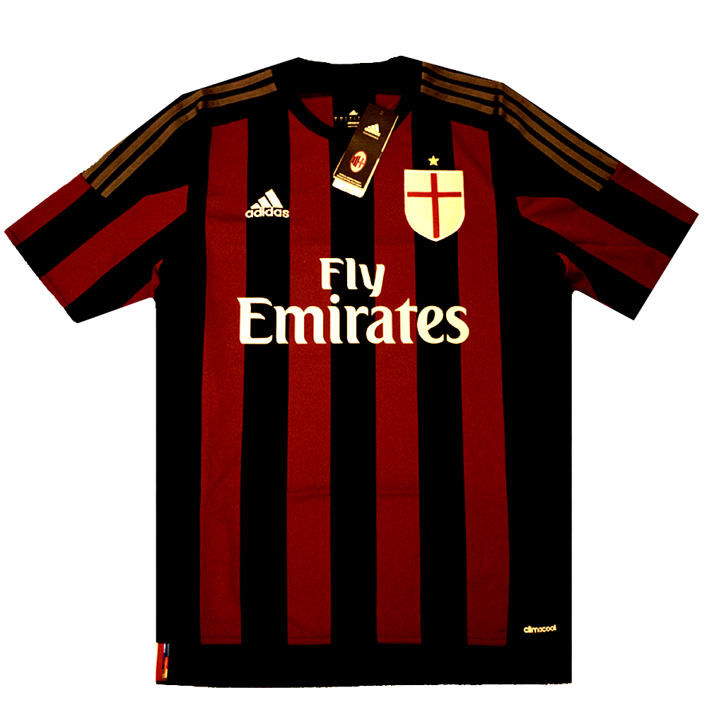 Adidas Maglietta Milan 2015 Football Shirt Maglia 2015 Milan Ac