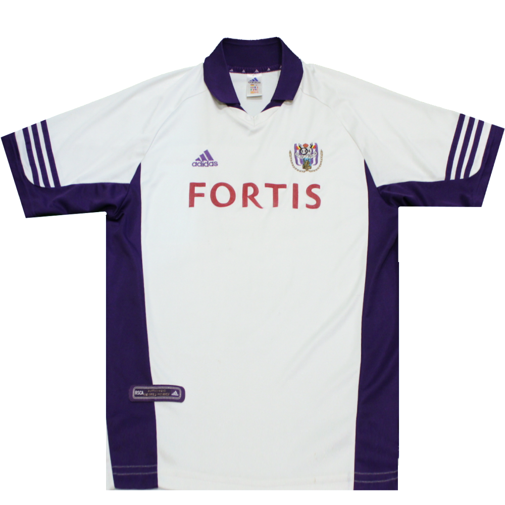 Anderlecht 2001-2002 Home Football Shirt 