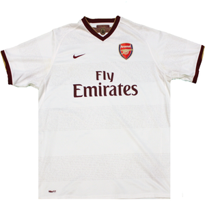 Arsenal 2007-2008 Away Football Shirt (Excellent) XXL