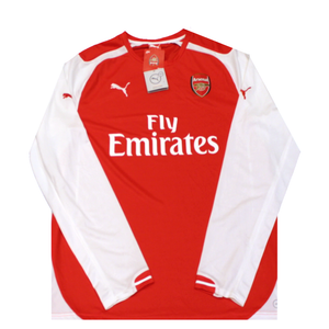 Arsenal 2014-2015 Home Shirt L/S (BNWT) XXL