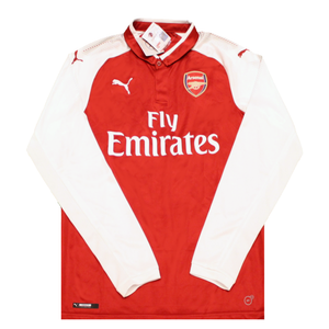 Arsenal 2017-2018 Home Shirt L/S (BNWT) M