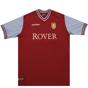 Aston Villa 2002 Home Football Shirt 