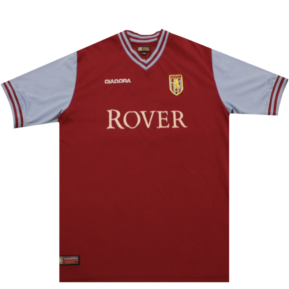 Aston Villa 2002 Home Football Shirt 