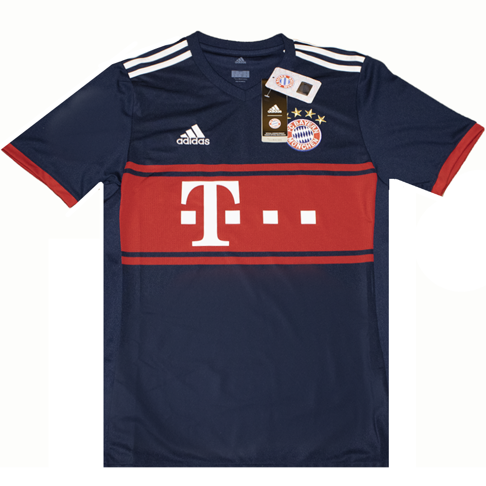 Bayern Munich 2017-18 Away Football Shirt 