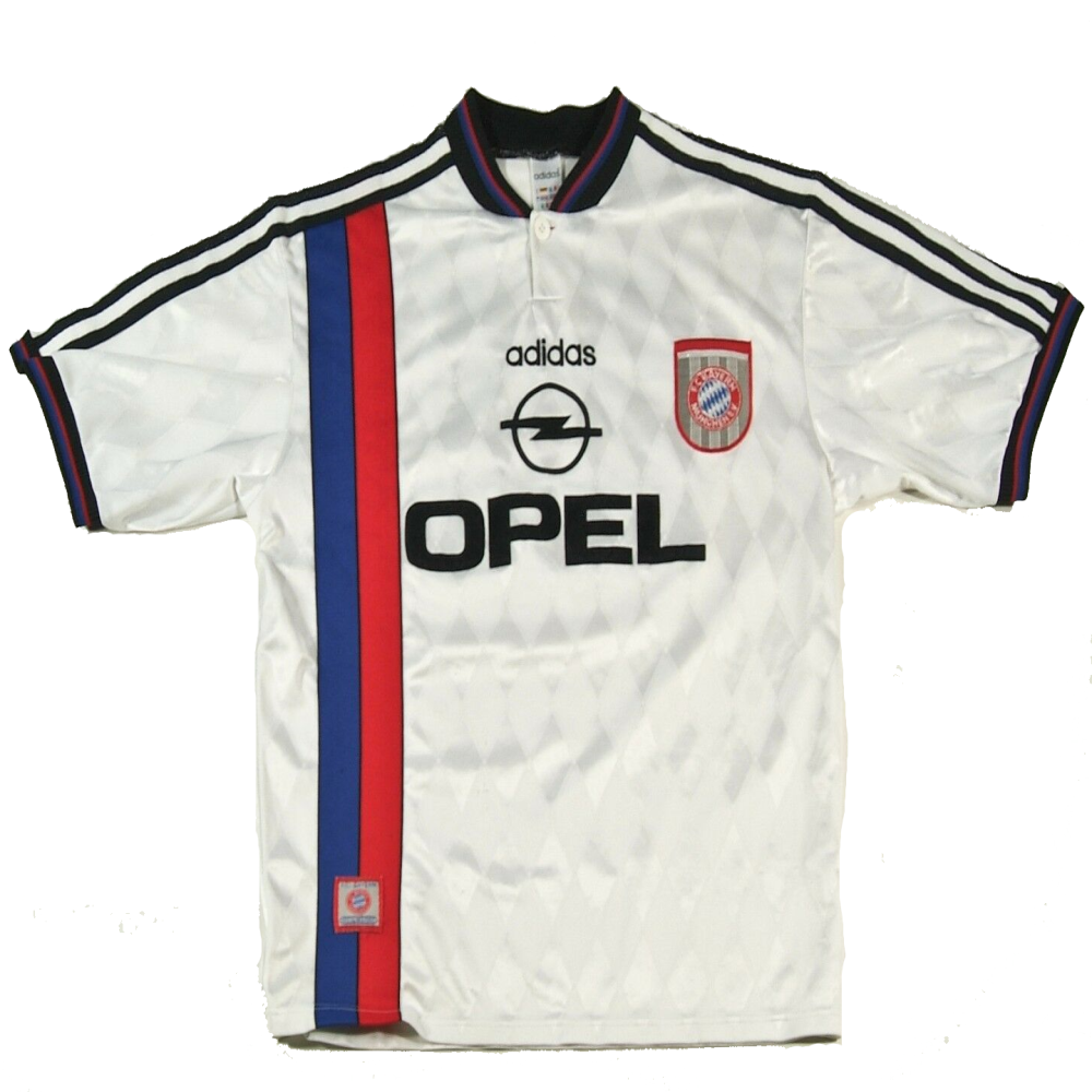 Bayern Munich 1996-1997 Away Football Shirt Large 