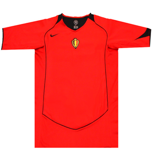 Belgium 2004-05 Home Football Shirt 