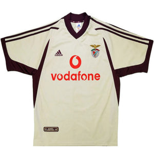 Benfica 2001-02 Away Football Shirt Large 