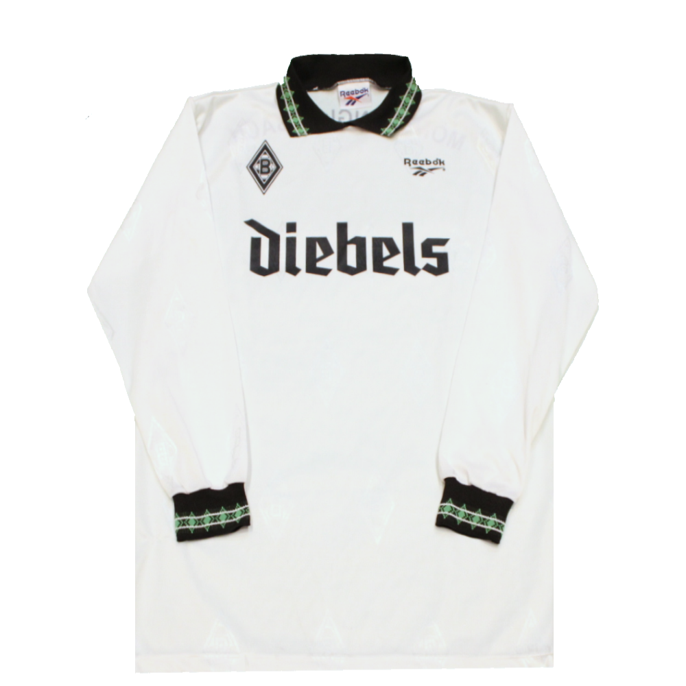 Borussia Monchengladbach 1995-96 Home Football Shirt Long Sleeve 