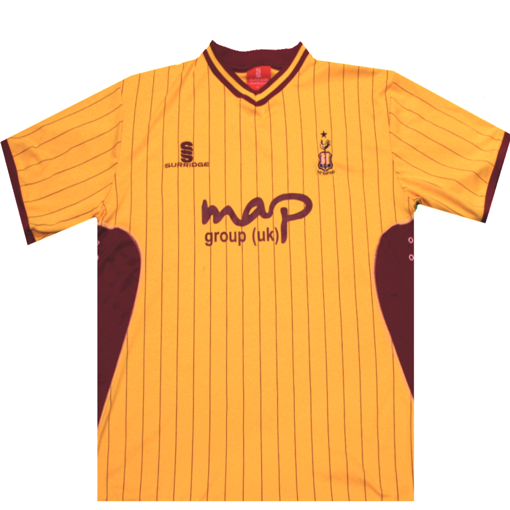 Bradford City 2010-11 Home Football Shirt 