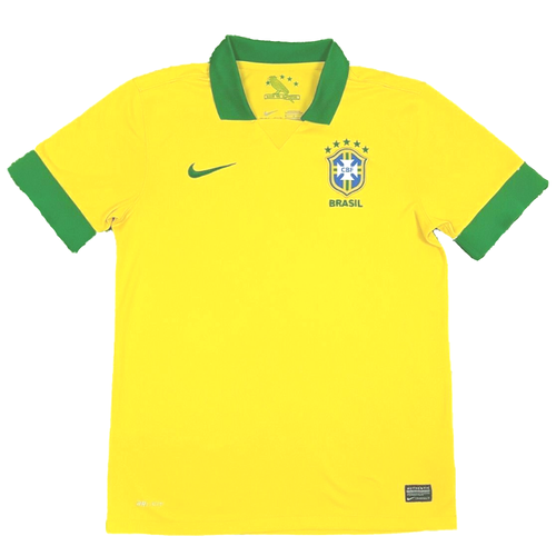 Brazil 2012-2013 Home Football Shirt Large 