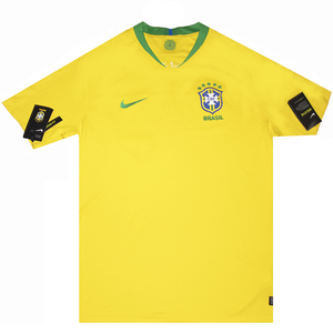 Brazil 2018-2019 Home Shirt (BNWT) M