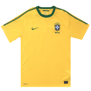 Brazil 2010-2011 Home Football Shirt 