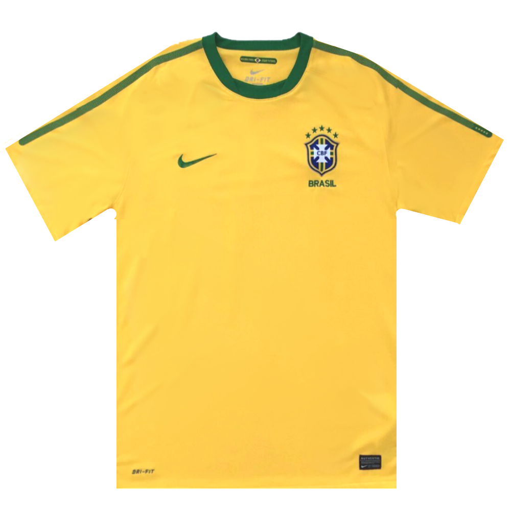 Brazil 2010-2011 Home Football Shirt 