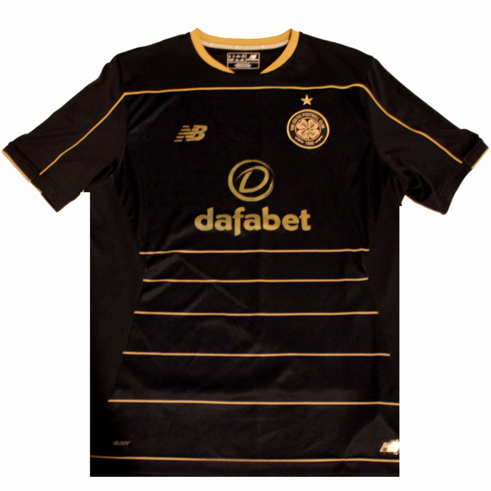 Celtic 2016-17 Away Football Shirt Large 