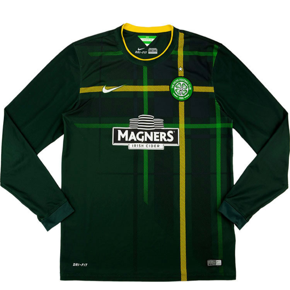 Celtic 2014-2015 Away Shirt Long Sleeve (Excellent) XL