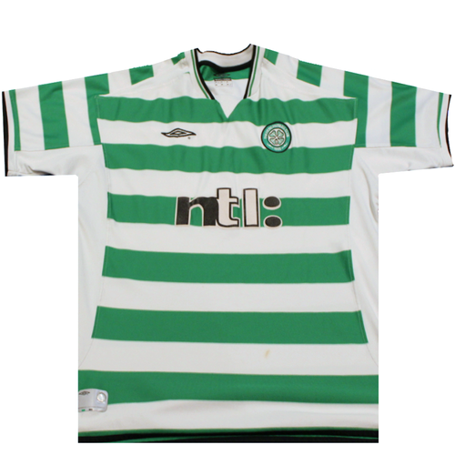 Celtic 2001-2002 Home Football Shirt 