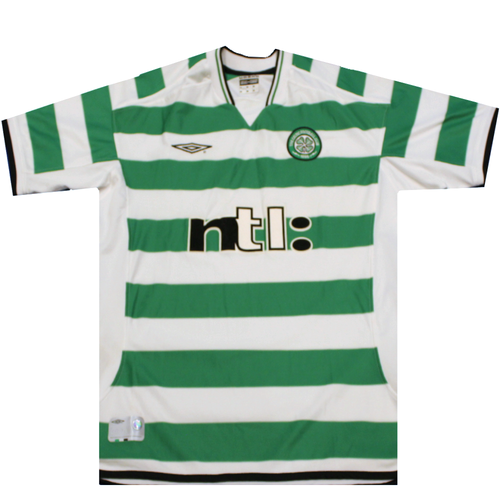 Celtic 2001-2002 Home Football Shirt XL 
