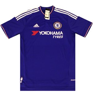 Chelsea 2015-2016 Home Football Shirt Small