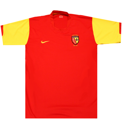 Racing Club De Lens Centenary 2006-2007 Home Football Shirt 