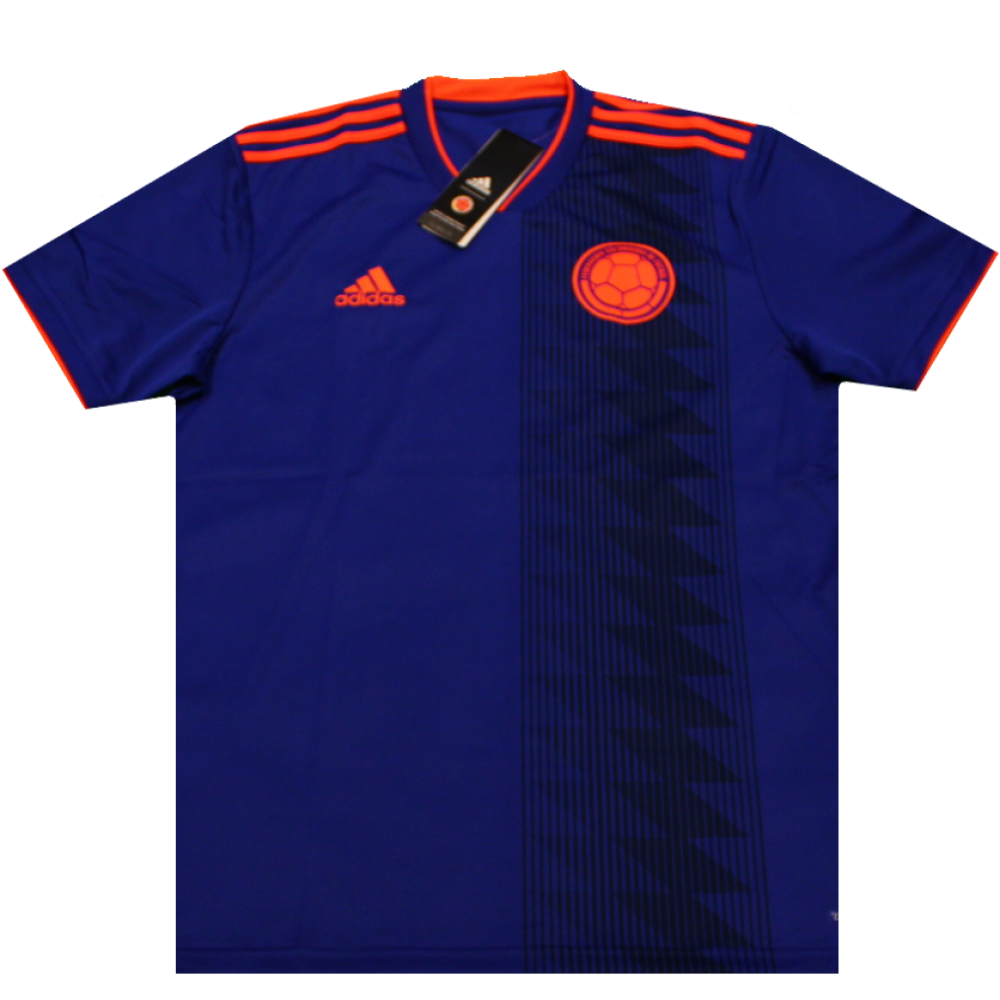 Colombia 2018-19 Away Football Shirt 