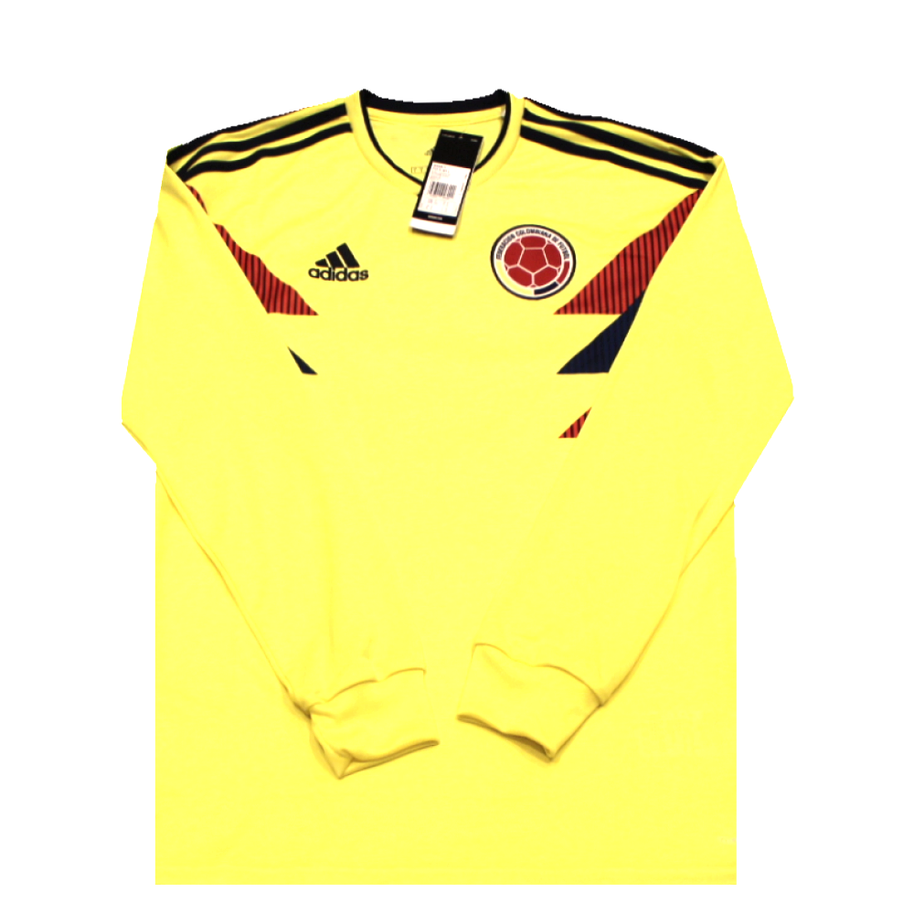 Colombia 2018-19 Home Football Shirt 