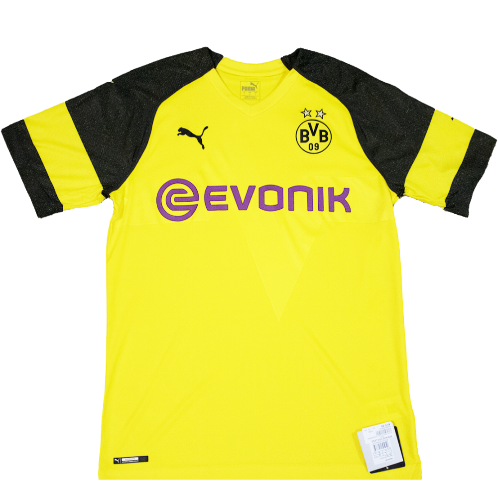 Borussia Dortmund 2018-19 Home Football Shirt Medium 