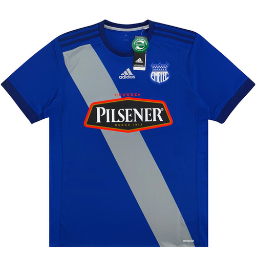 Emelec 2017-2018 Home Football Shirt Large 