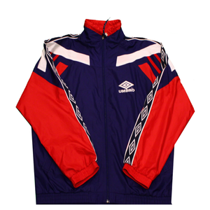 Vintage Classic England Football Inspired 90s Umbro Jacket (Excellent)