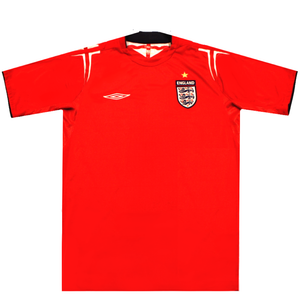 England 2004-06 Away Football Shirt 