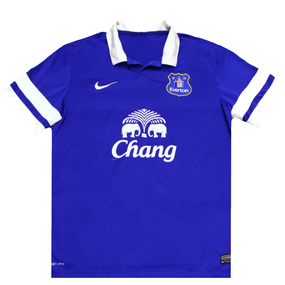 Everton 2013-2014 Home Shirt (Excellent) XL