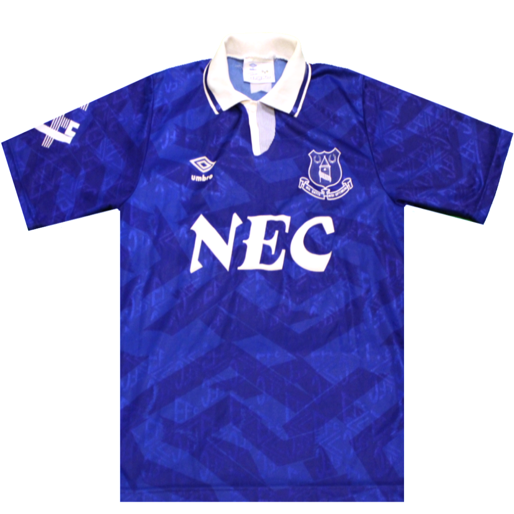 Everton 1991-1992 Home Football Shirt 