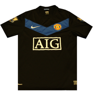 Manchester United 2009-2010 Away Football Shirt *EVRA (Good) S