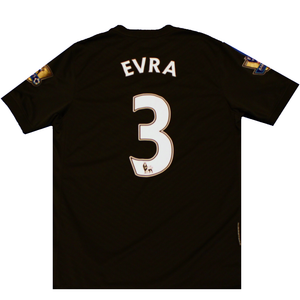 Manchester United 2009-2010 Away Football Shirt *EVRA (Good) S