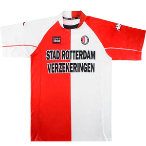 Feyenoord 2002-3 Home Football Shirt XL 