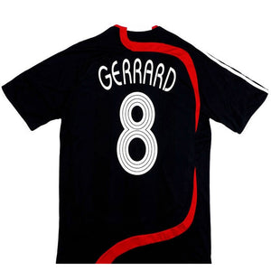 Liverpool Steven Gerrard 8 Away Football Shirt 08-09 XL 