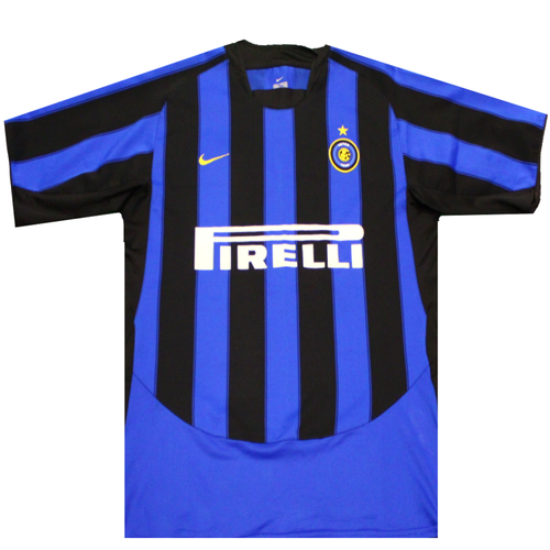 Inter Milan 2003-2004 Home Football Shirt 