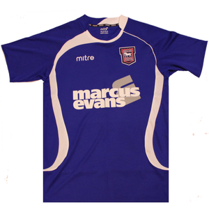 Ipswich Town 2009-2010 Home Football Shirt Medium 