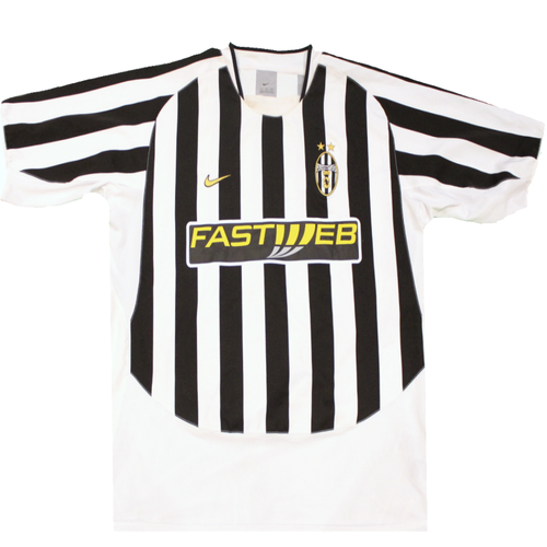 Juventus 2003-2004 Home Football Shirt 