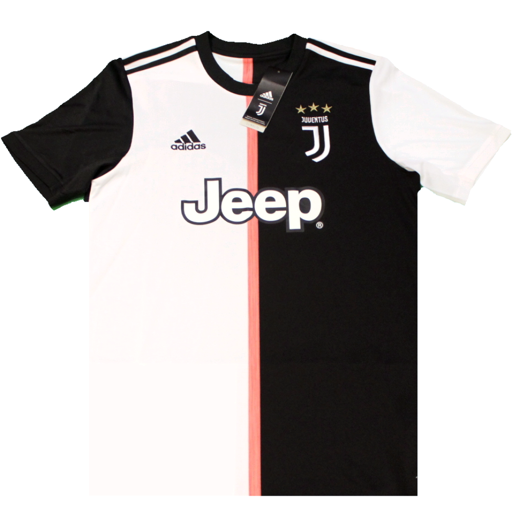 Juventus 2019-2020 Home Football Shirt Small 