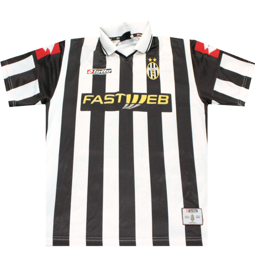 Juventus 2001-2002 Home Football Shirt 