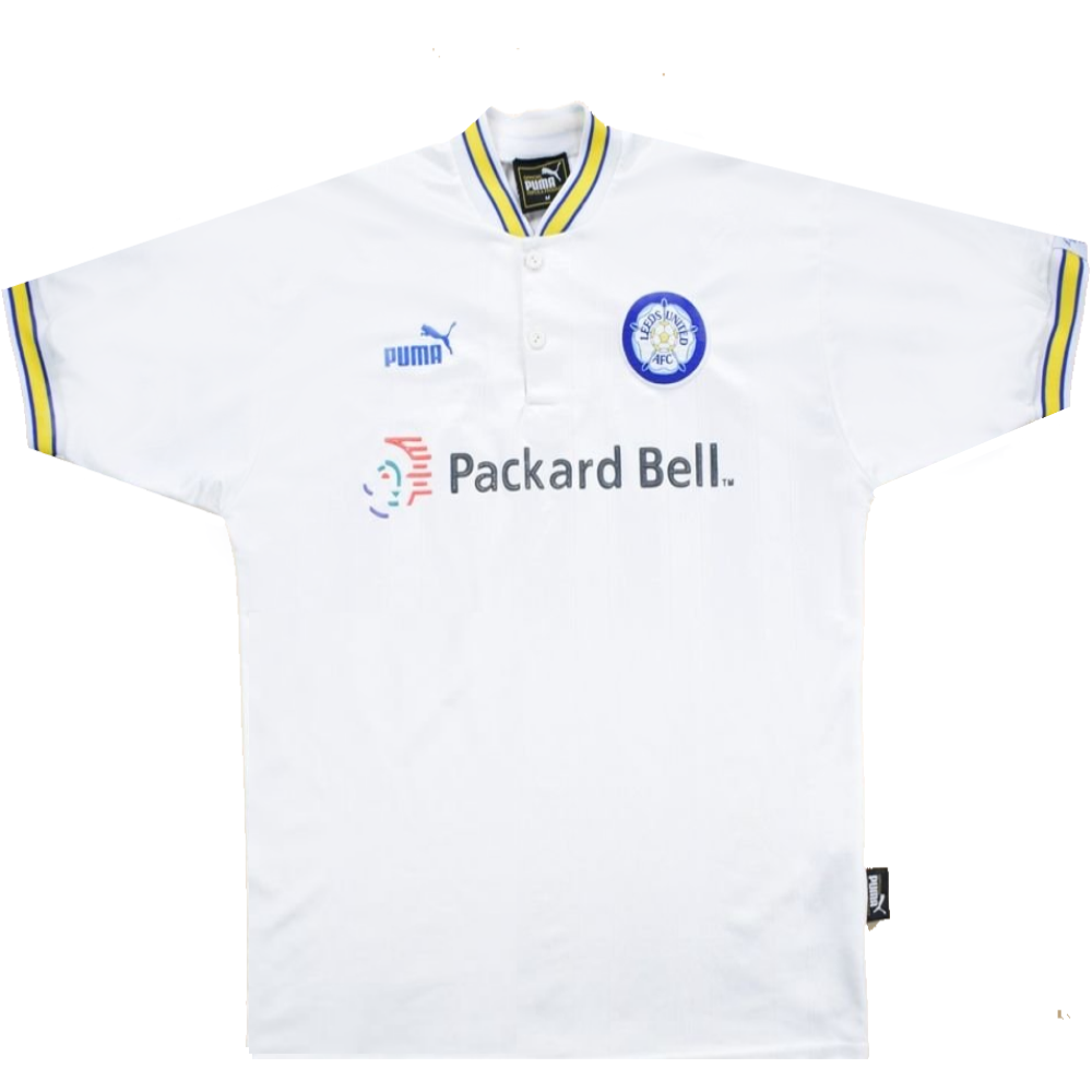 Leeds United 1996-1998 Home Football Shirt 