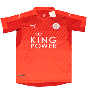 Leicester City 2016-2017 Away Football Shirt Medium 