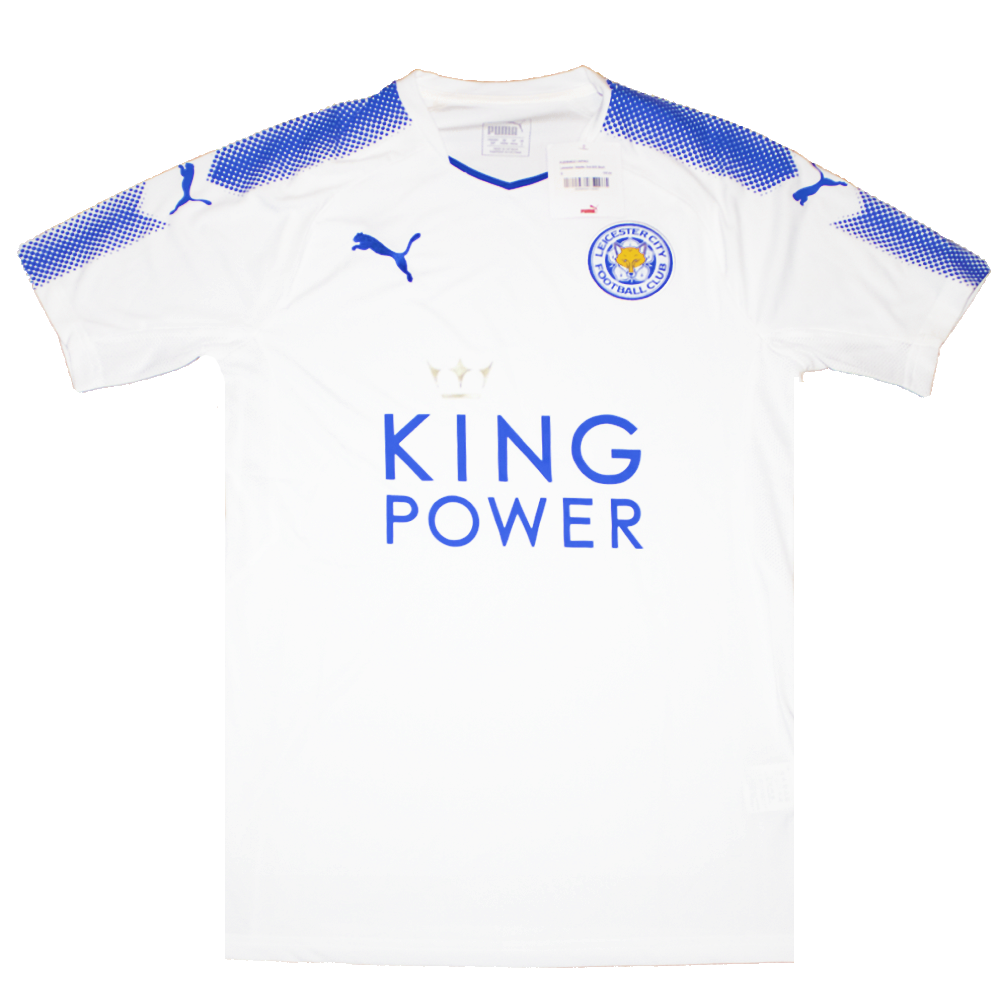 leicester city white shirt